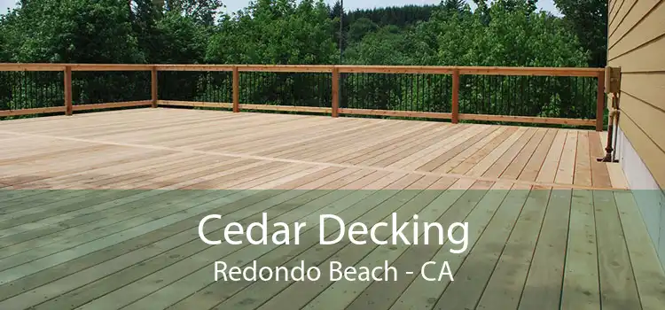 Cedar Decking Redondo Beach - CA