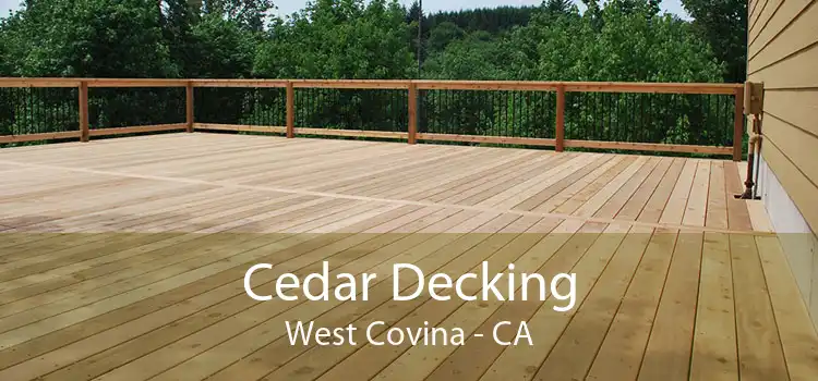 Cedar Decking West Covina - CA