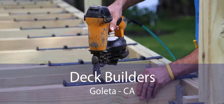 Deck Builders Goleta - CA