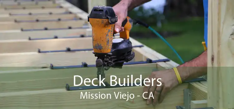 Deck Builders Mission Viejo - CA