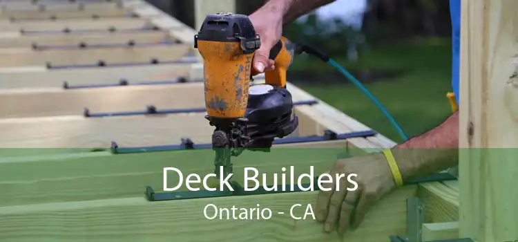 Deck Builders Ontario - CA