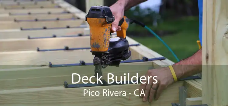 Deck Builders Pico Rivera - CA