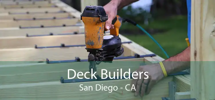 Deck Builders San Diego - CA