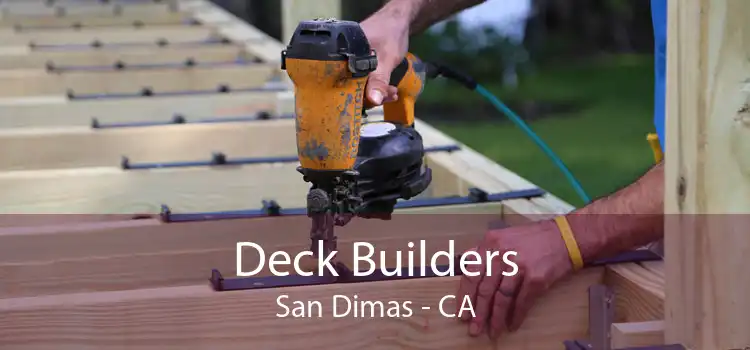 Deck Builders San Dimas - CA