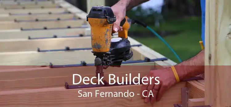 Deck Builders San Fernando - CA