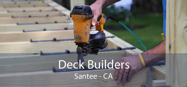 Deck Builders Santee - CA