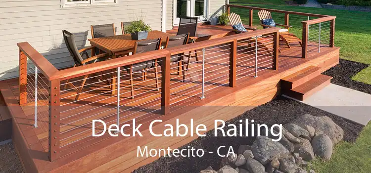 Deck Cable Railing Montecito - CA