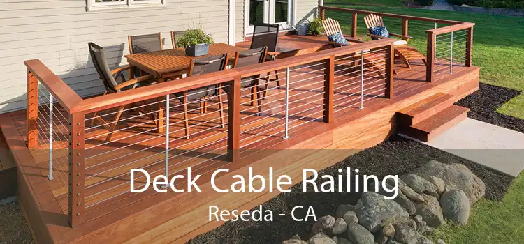 Deck Cable Railing Reseda - CA