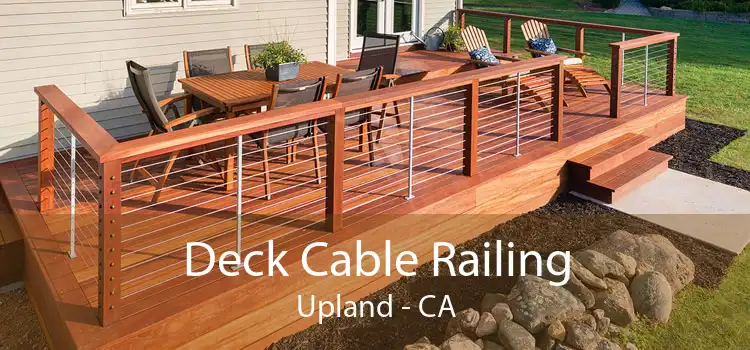 Deck Cable Railing Upland - CA