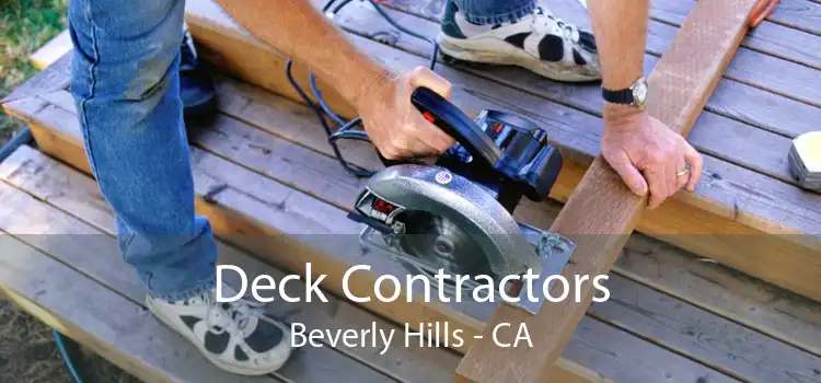 Deck Contractors Beverly Hills - CA