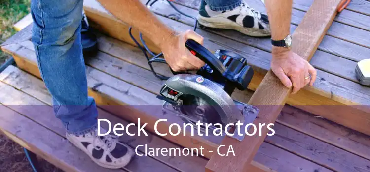 Deck Contractors Claremont - CA