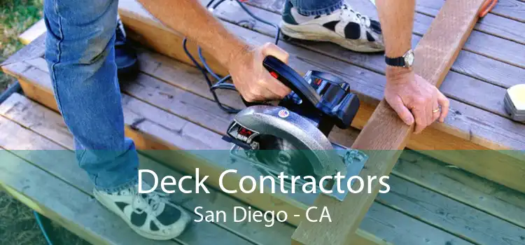 Deck Contractors San Diego - CA