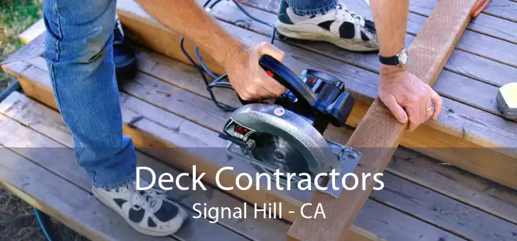 Deck Contractors Signal Hill - CA