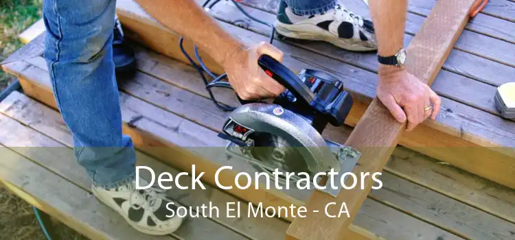 Deck Contractors South El Monte - CA