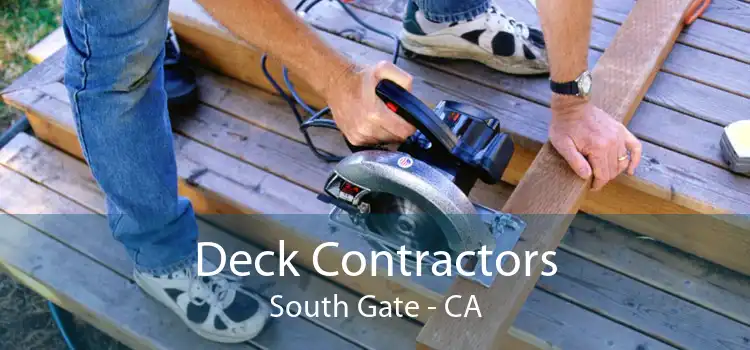 Deck Contractors South Gate - CA