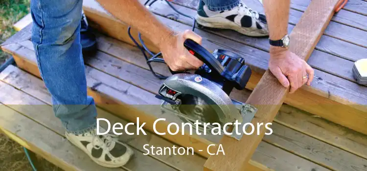 Deck Contractors Stanton - CA