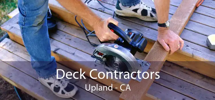 Deck Contractors Upland - CA