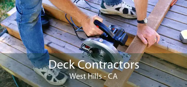 Deck Contractors West Hills - CA