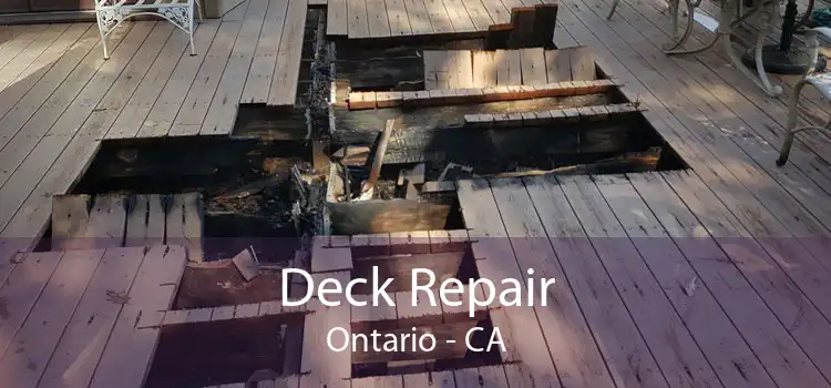 Deck Repair Ontario - CA