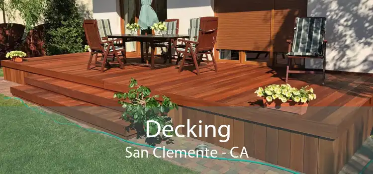 Decking San Clemente - CA