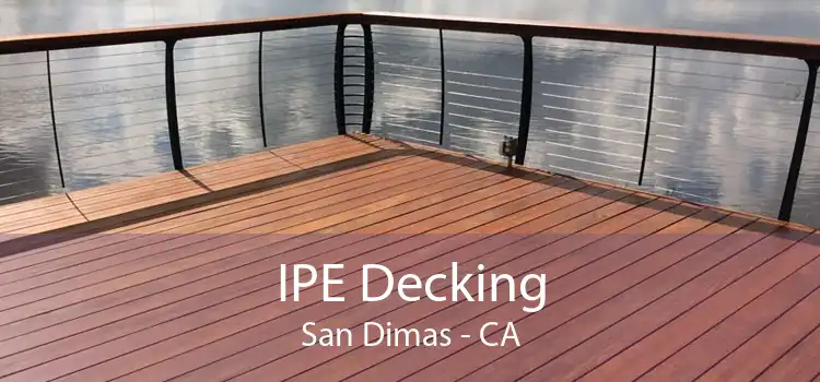 IPE Decking San Dimas - CA