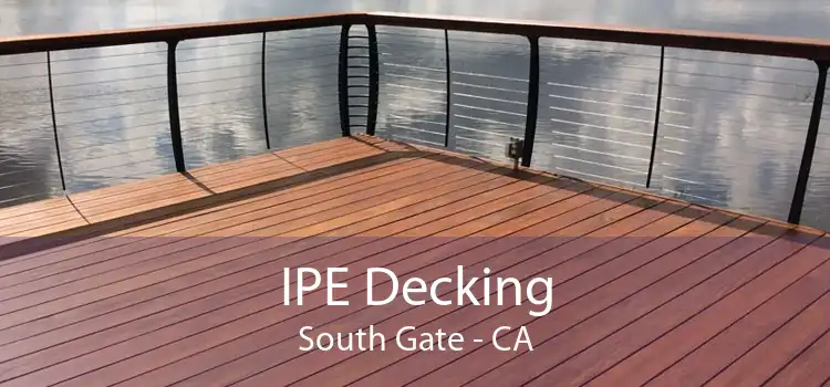 IPE Decking South Gate - CA