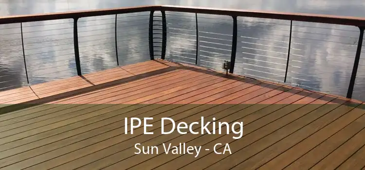 IPE Decking Sun Valley - CA