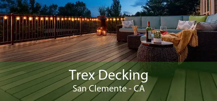 Trex Decking San Clemente - CA