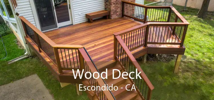 Wood Deck Escondido - CA