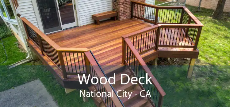 Wood Deck National City - CA