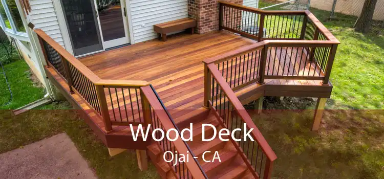 Wood Deck Ojai - CA