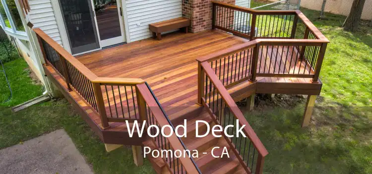 Wood Deck Pomona - CA