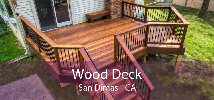 Wood Deck San Dimas - CA