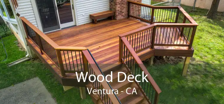 Wood Deck Ventura - CA